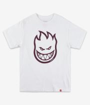 Spitfire Bighead T-Shirt (white dark red)