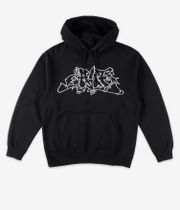 HUF Outlines Hoodie (black)