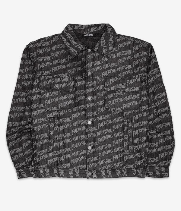 Fucking Awesome Herringbone Work Jacket (black)