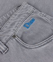 Dime Classic Baggy Denim Jeansy (sandblasted gray striped)
