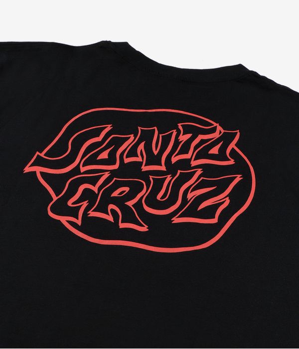 Santa Cruz Fever Dream Mono Dot Long sleeve (black)