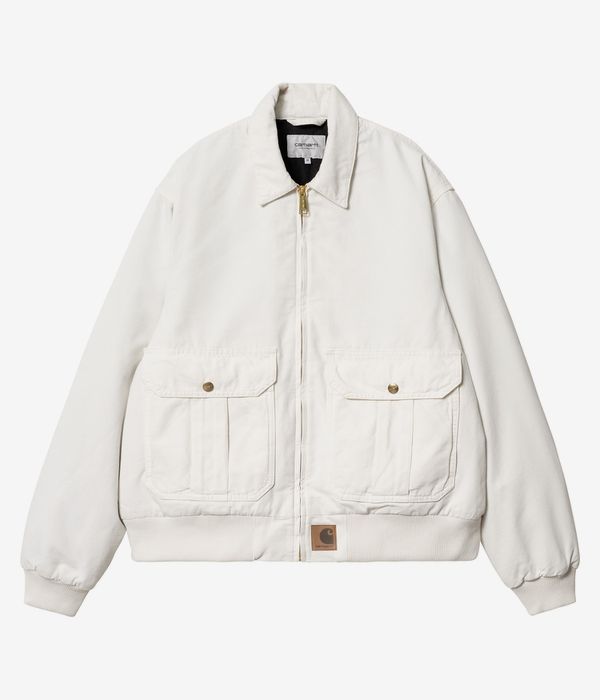 Carhartt WIP Stanton Hubbard Jacke (wax wax stone washed)