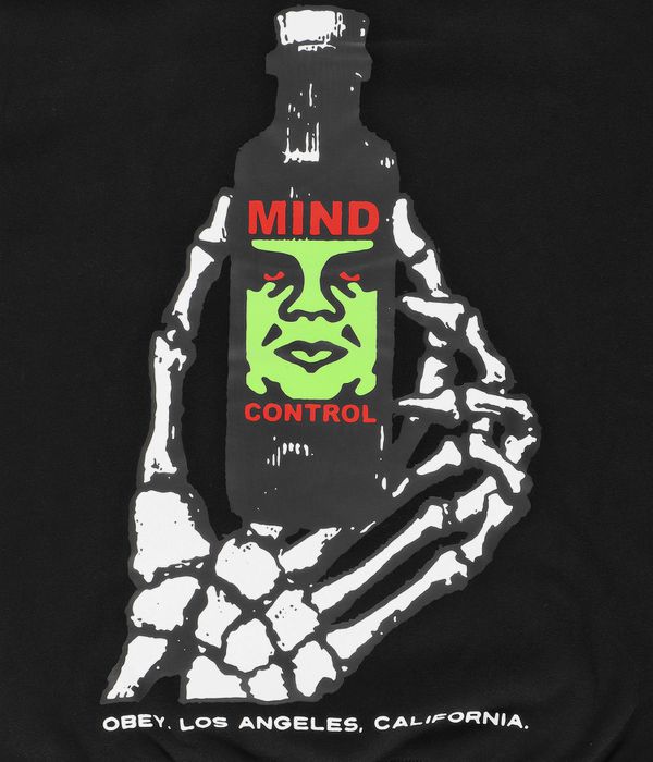 Obey Mind Control sweat à capuche (black)