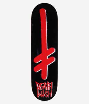 Deathwish Gang Logo 8.6" Skateboard Deck (black red)