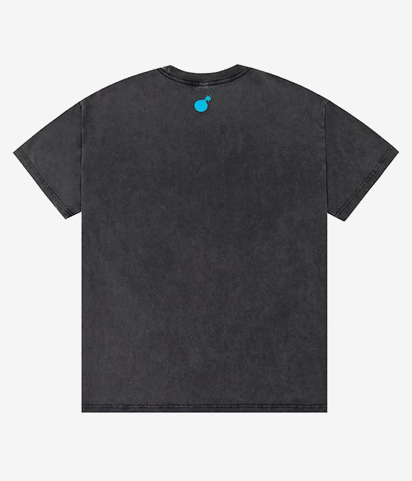 The Hundreds Y2K Bar Logo T-Shirt (wahsed black)