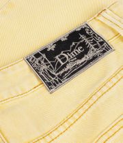 Dime Carpenter Denim Shorts (lemon)