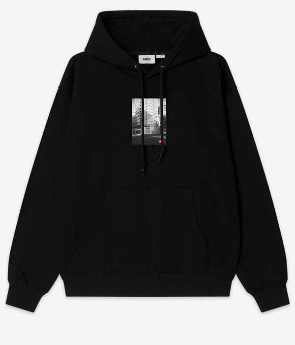 Obey Osaka Photo Hoodie (black)