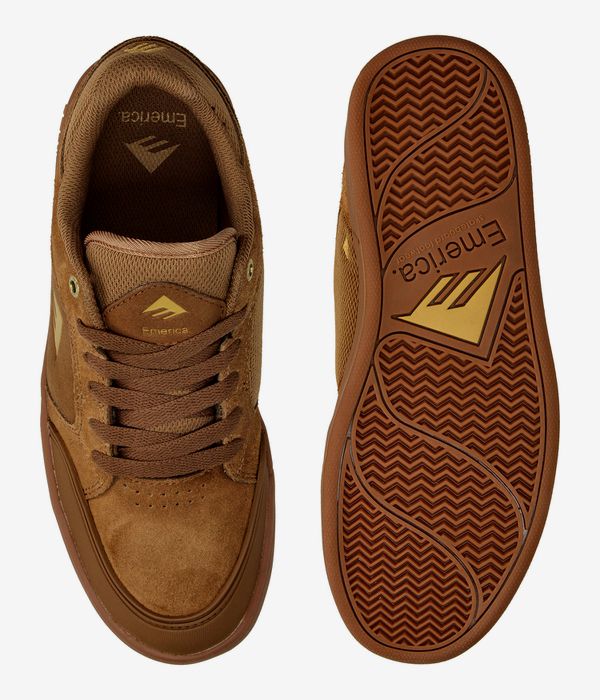 Emerica Heritic Shoes (brown gum)