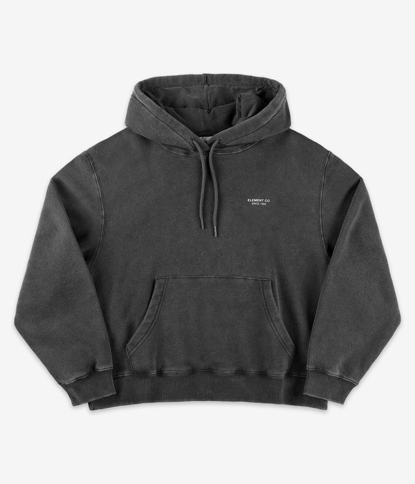 Element Co Washed Felpa Hoodie women (off black)