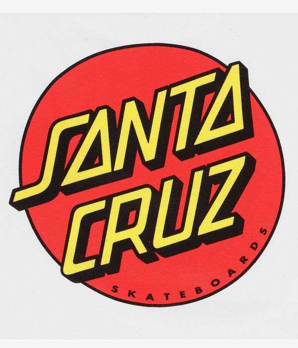Santa Cruz Classic Dot Chest T-Shirty women (white)