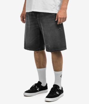 Carhartt WIP Landon Shorts (black destroy wash splatter)