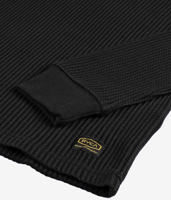 RVCA Day Shift Thermal Longues Manches (black)