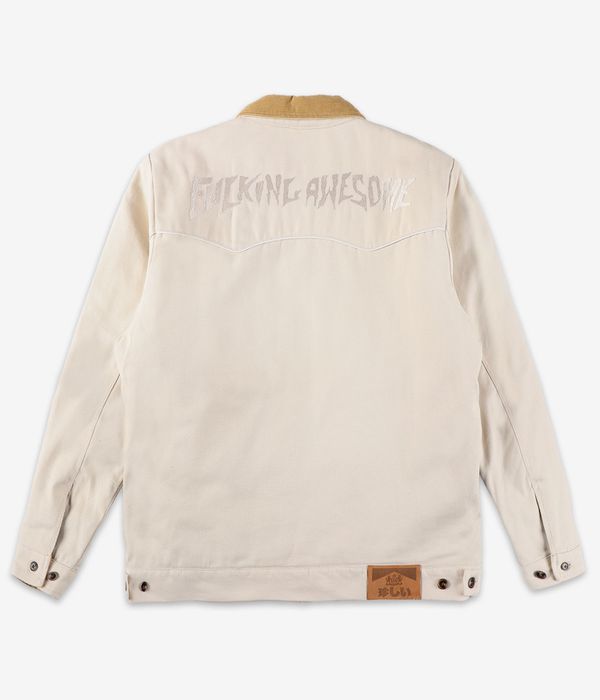 Fucking Awesome Western Work Veste (creme)