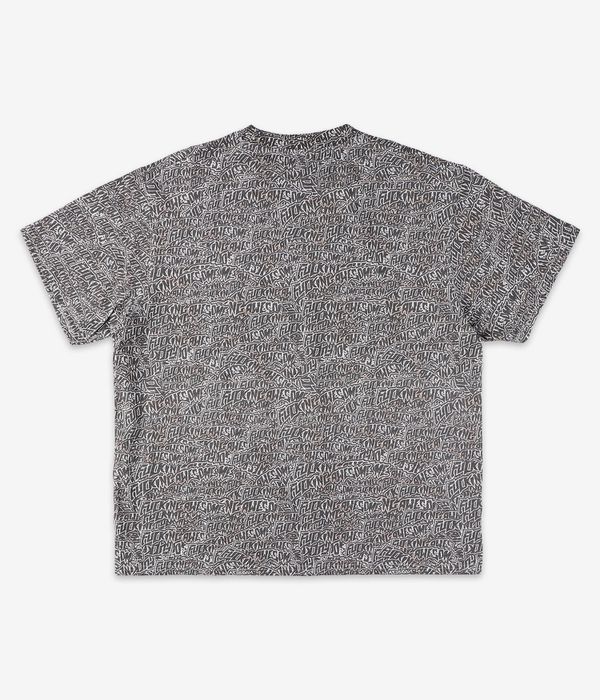 Fucking Awesome Burnt Sticker Stamp T-Shirt (aop)