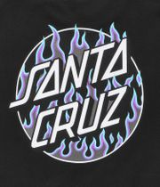 Thrasher x Santa Cruz Flame Dot T-Shirty (black)