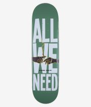 Jart Stay High All We Need 8.5" Skateboard Deck (green)