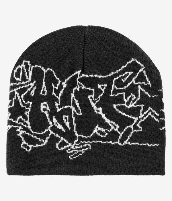 HUF Outlines Skull Mütze (black)