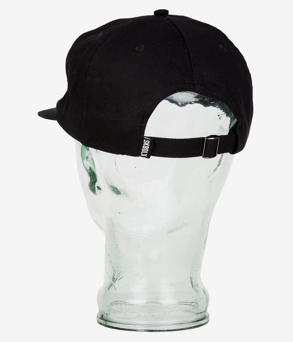 SK8DLX 411 6 Panel Unstructured Cap (black)