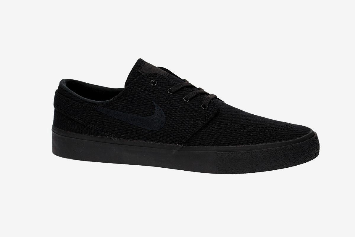 Nike Sb Zoom Janoski Canvas Rm Shoes Black Black Black Buy At Skatedeluxe