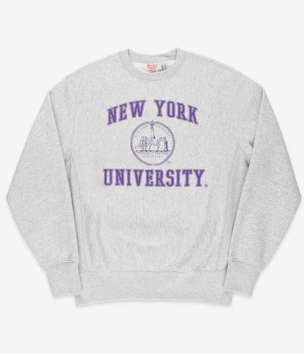 Champion College Sweatshirt (grey purple)