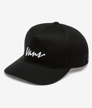Vans Classic Script Snapback Cap (black)