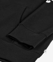 Anuell Yandum Organic Bluza z Kapturem na Zamek (black)