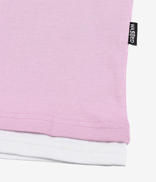 Wasted Paris Yard T-Nine T-Shirt (sour pink white)