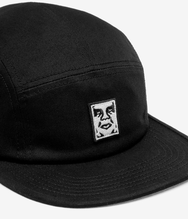 Obey Icon Patch Camp Pet (black)