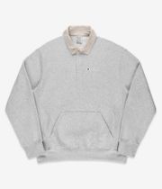 Champion Reverse Weave RWSS Core Polo Sweatshirt (grey heather)