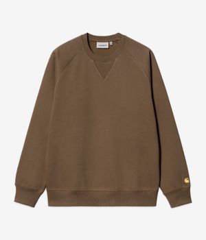 Carhartt WIP Chase Sweatshirt (chocolate gold)