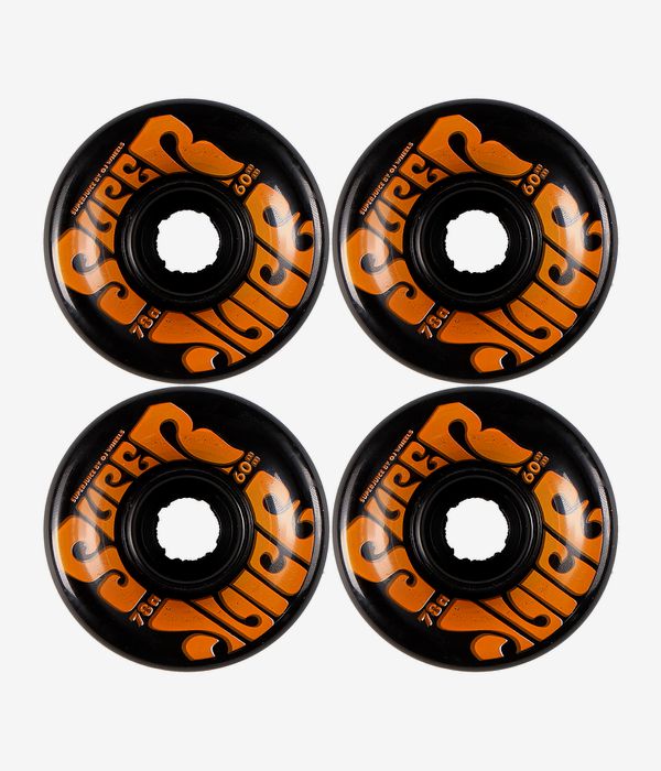 Set of 4 60mm 78a OJ Wheels Super Juice Orange Skateboard Wheels 