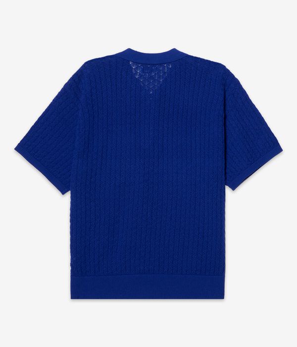 Obey Grant Quater Zip Sweatshirt (surf blue)