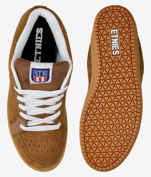 Etnies Sal-23 Shoes (brown gum suede)