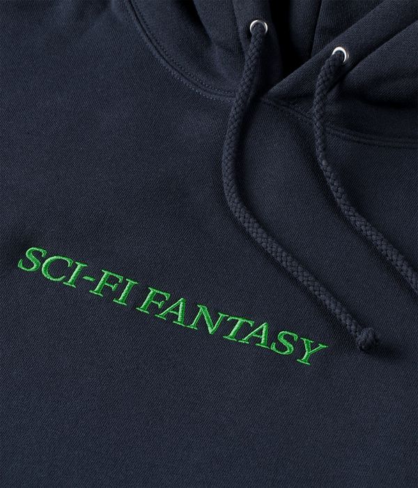 Sci-Fi Fantasy Logo Bluzy z Kapturem (indigo)