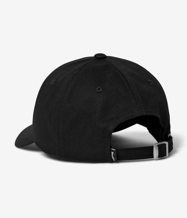 HUF 89 Embroidered 6 Panel Cap (black white)