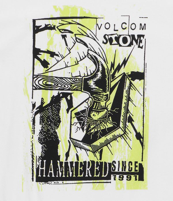 Volcom Hammered T-Shirt (off white)