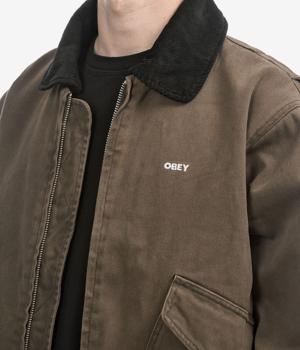 Obey Fade Wash Jacket (wren faded wash)