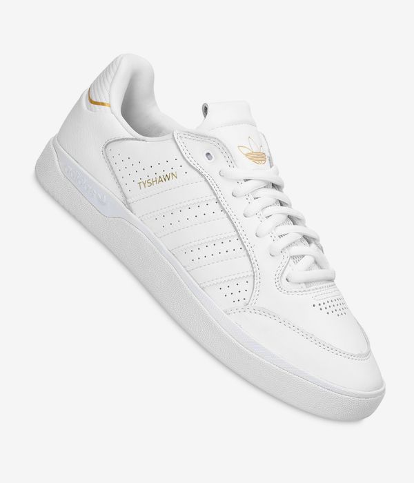 adidas Skateboarding Tyshawn Low Zapatilla (ftw white white gold)
