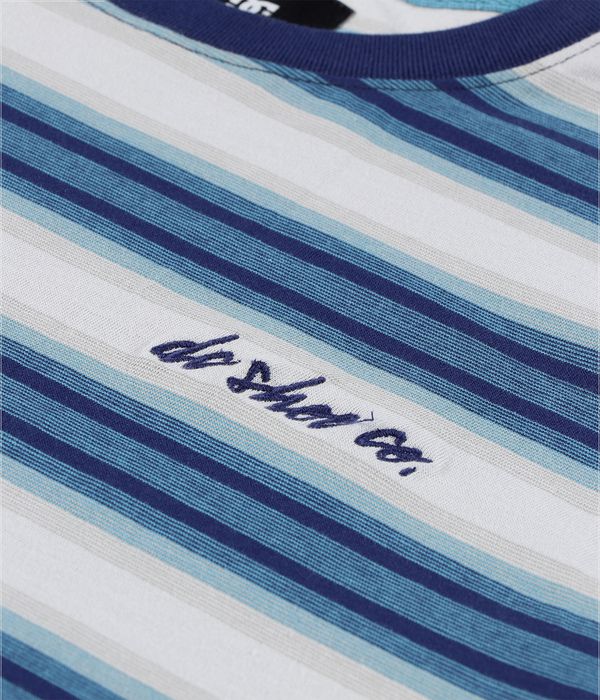 DC Sherif Stripe Camiseta (storm blue)