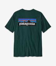 Patagonia P-6 Logo Responsibili T-shirt (cascade green)