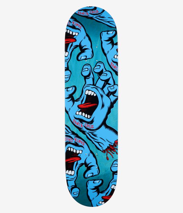 Santa Cruz Crowded Hand ATV 8.25" Skateboard Deck (blue)