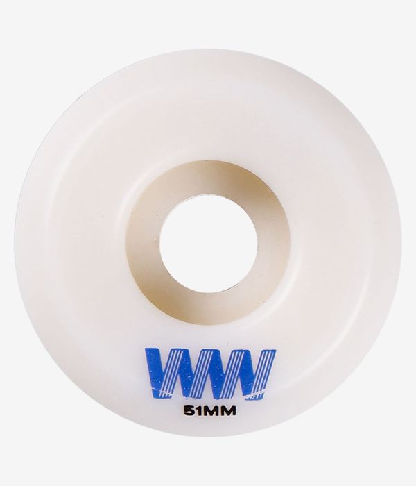 Wayward Rodrigo TX New Harder Funnel Rouedas (white blue) 51mm 101A Pack de 4