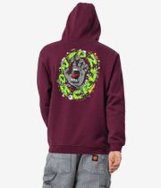 Santa Cruz Slime Cream sweat à capuche (dark cherry)