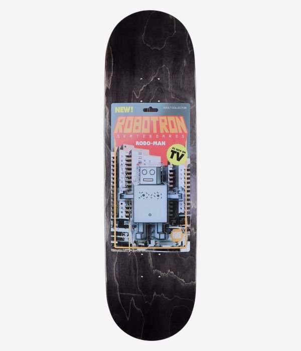 Robotron Robo Man 8.7" Skateboard Deck (black)