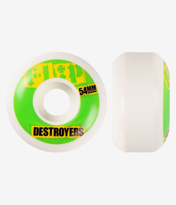 Flip Cutback Roues (white green) 54mm 99A 4 Pack