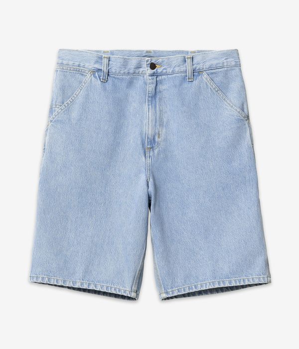 Carhartt WIP Single Knee Smith Shorts (blue heavy stone bleached)