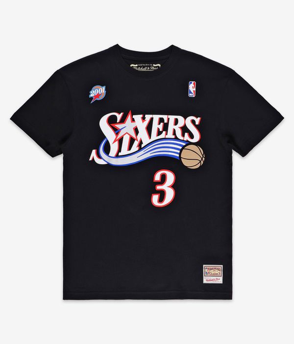 Mitchell & Ness Philadelphia 76er Allen Iverson Camiseta (black)