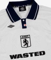 Wasted Paris x Umbro Football Jersey T-Shirt (white blue)