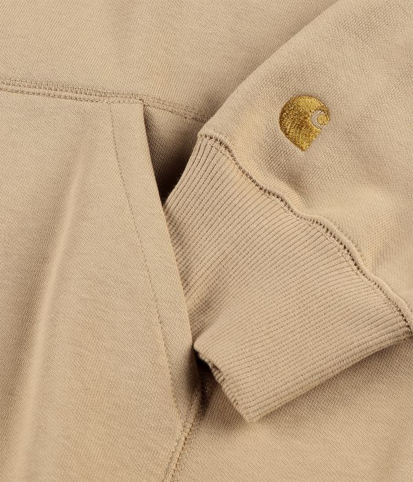 Carhartt WIP Chase Hoodie (dusty h brown gold)