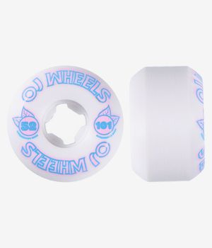 OJ From Concentrate II Hardline Wielen (white blue) 52mm 101A 4 Pack